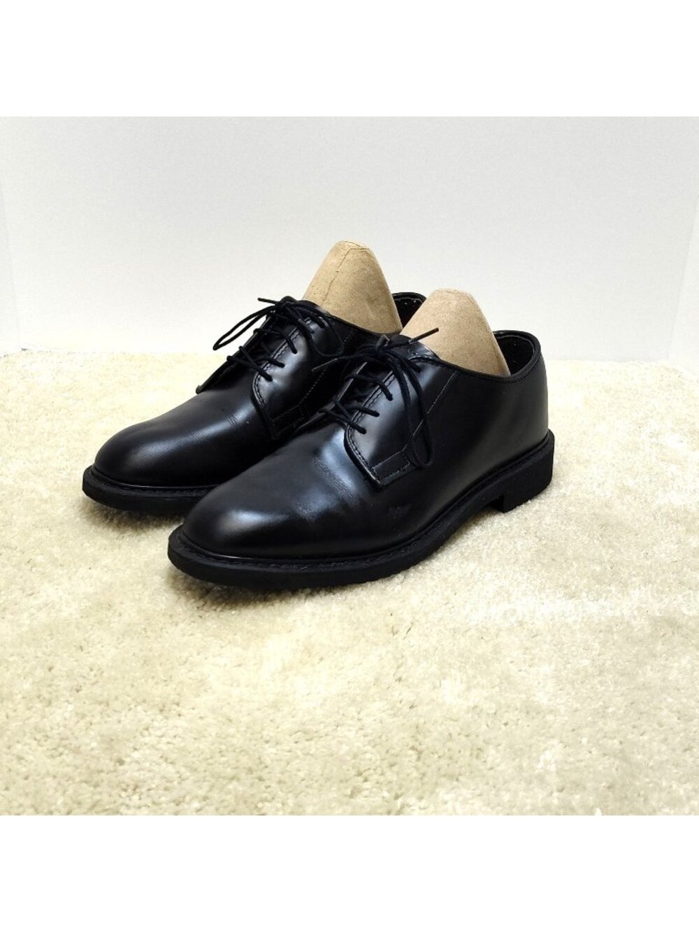Bates Lites Leather Oxford Formal Lace-Up Dress Shoes Goodyear Welt Mens US 6.5D